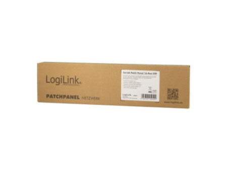 LogiLink Panneau de brassage 19' Cat.6A, 16 ports, 1 U