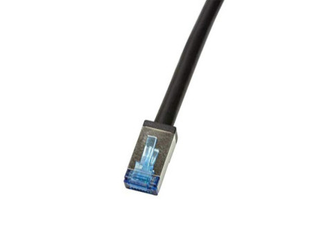 LogiLink Câble patch extérieur, cat. 6A, S/FTP, 20 m, noir