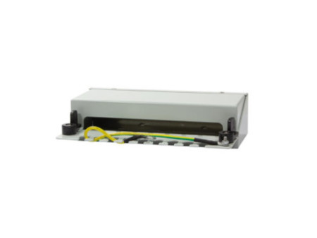 LogiLink Boîtier en acier pour 8 modules Keystone, gris