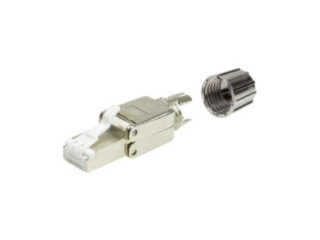 LogiLink Connecteur RJ45 mâle, montage sans outil, Cat.8.1