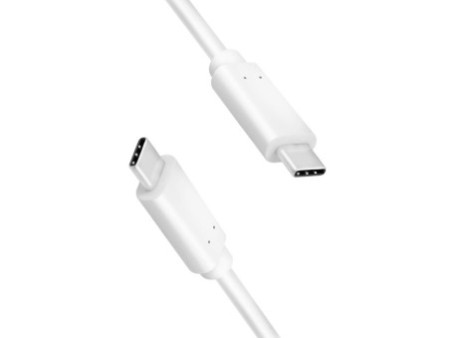 LogiLink Câble USB 3.1, USB-C - USB-C mâle, 0,5 m, blanc