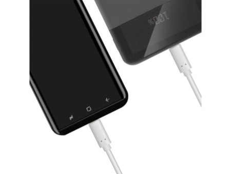 LogiLink Câble USB 3.1, USB-C - USB-C mâle, 0,5 m, blanc