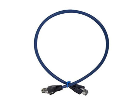 LogiLink Câble patch premium, Cat. 8.1, S/FTP, 0,5 m, bleu