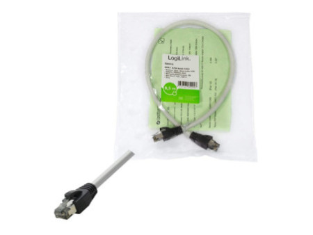 LogiLink Câble patch premium, Cat. 8.1, S/FTP, 10 m, gris