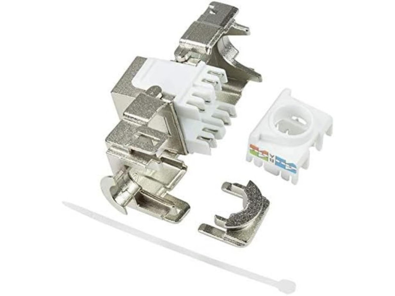 LogiLink Module Keystone Cat.6a, classe EA, blindé
