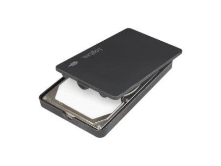 LogiLink Boîtier pour disque dur SATA 2,5', USB 3.0, noir