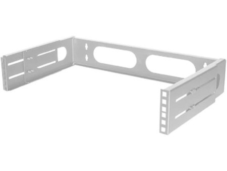 LogiLink Support mural 19', 2 U, gris clair (RAL7035)