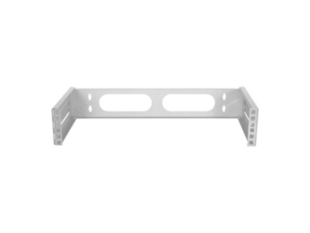LogiLink Support mural 19', 2 U, gris clair (RAL7035)