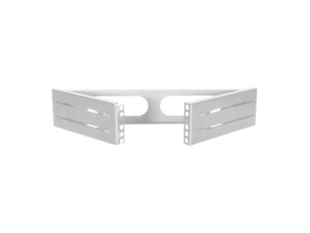 LogiLink Support mural 19', 2 U, gris clair (RAL7035)