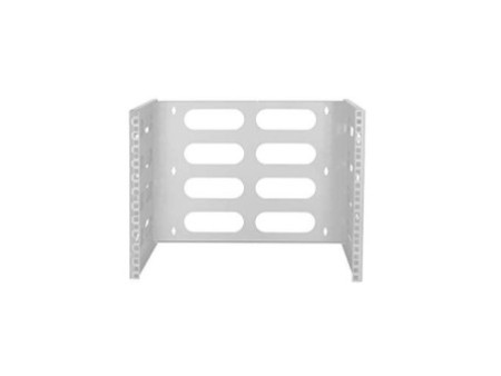 LogiLink Support mural 19', 8 U, gris clair (RAL7035)