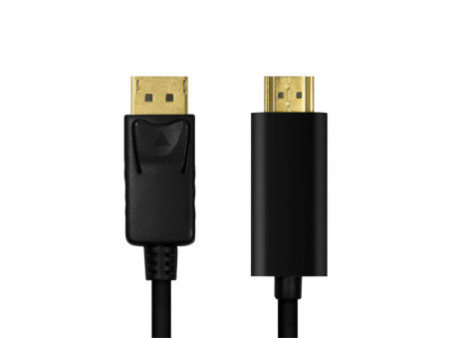 LogiLink Câble de connexion DisplayPort 1.2-HDMI 1.4, 3,0 m