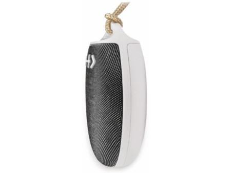 LogiLink Haut-parleur bluetooth V4.2, dragonne, blanc/gris