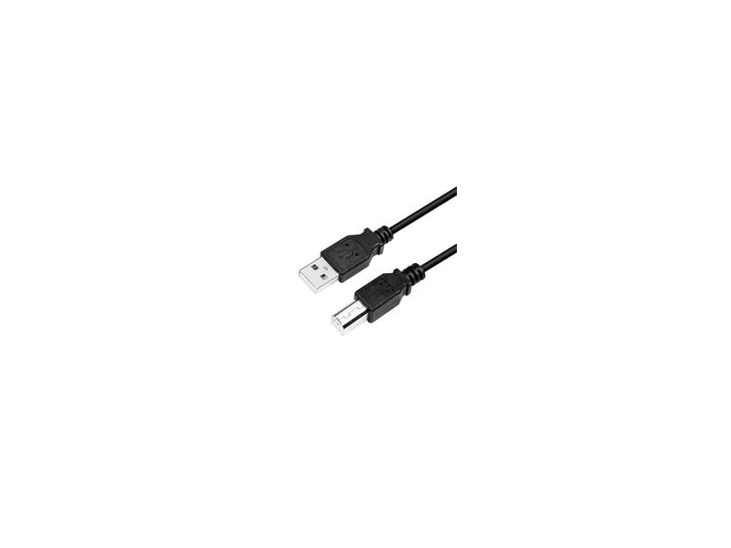 LogiLink Câble USB 2.0, USB-A - USB-B, 5,0 m, noir
