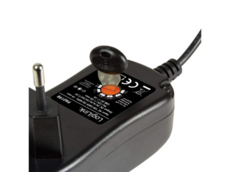 LogiLink Chargeur universel avec port USB, 24 Watt, noir