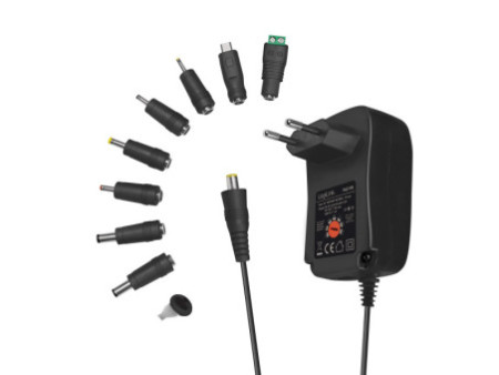 LogiLink Chargeur universel avec port USB, 24 Watt, noir