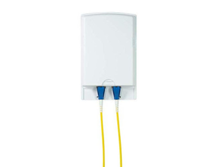 LogiLink Boîtier de raccordement FTTH, double, blanc