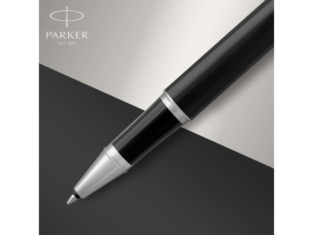 PARKER Stylo roller IM Laque Noire C.T.