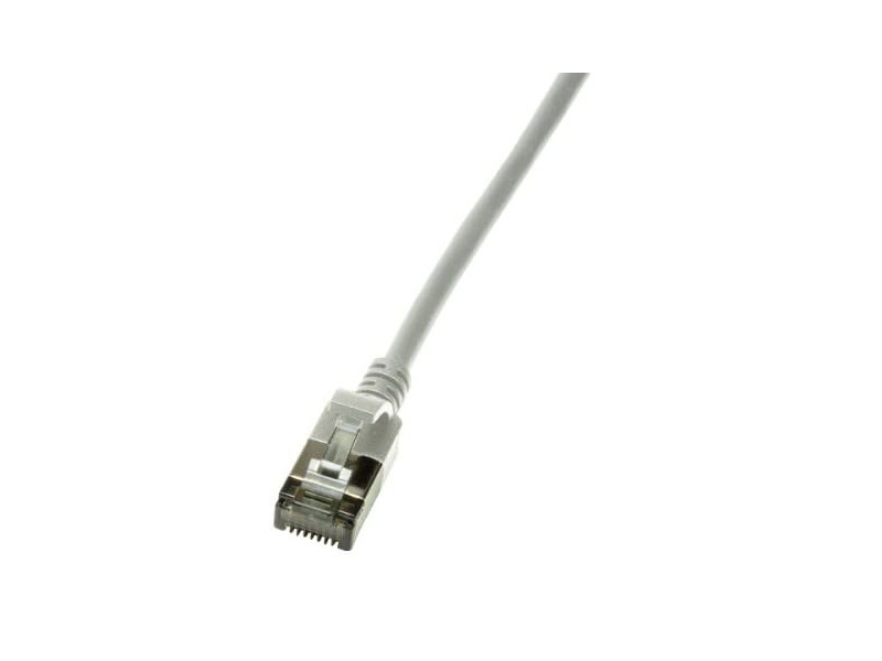 LogiLink Câble patch Ultraflex, Cat. 6A, U/FTP, 0,3 m, gris