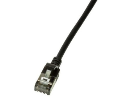 LogiLink Câble patch Ultraflex, Cat. 6A, U/FTP, 1,0 m, noir