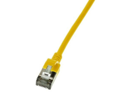 LogiLink Câble patch Ultraflex, Cat. 6A, U/FTP, 2,0 m, jaune