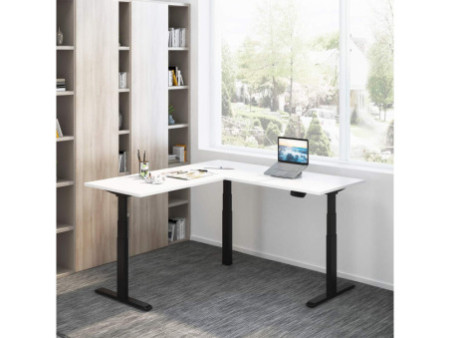 LogiLink Structure de bureau, électrique, en L à 90 degrés