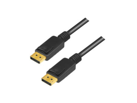 LogiLink Câble de raccordement DisplayPort 1.4, 5,0 m, noir