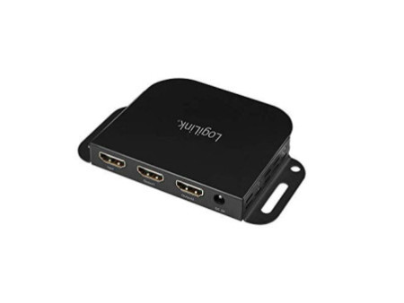 LogiLink Répartiteur Ultra Slim 4K Pro HMDI, support montage