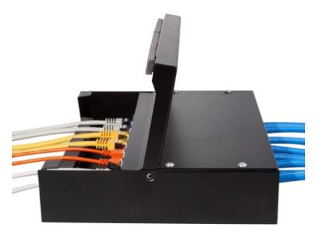 LogiLink Boîtier à point de consolidation, 8/12 ports, noir