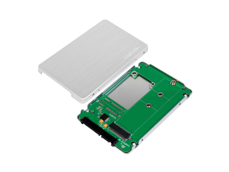 LogiLink Boîtier externe SSD 2,5' pour SATA M.2 NGFF