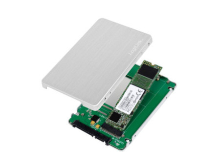 LogiLink Boîtier externe SSD 2,5' pour SATA M.2 NGFF