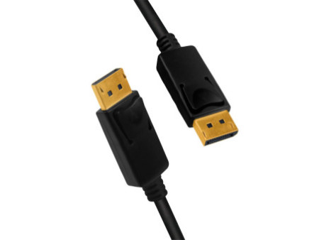 LogiLink Câble de raccordement DisplayPort 1.4, 3,0 m, noir
