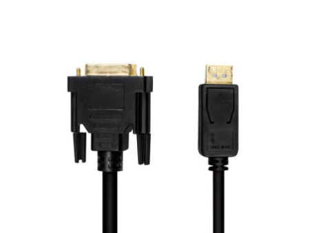 LogiLink Cordon convertisseur DisplayPort - DVI, 3,0 m, noir