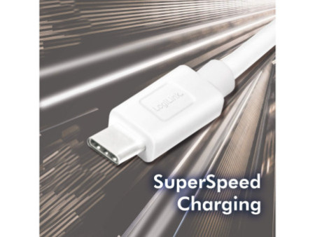 LogiLink Câble USB 3.2, USB-A - USB-C, 0,5 m, blanc