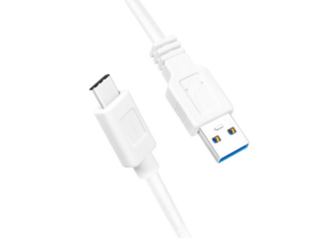LogiLink Câble USB 3.2, USB-A - USB-C, 3,0 m, blanc