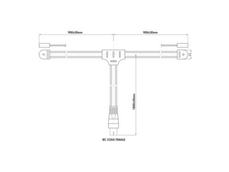 LogiLink Antenne radio FM dipolaire pour l'intérieur