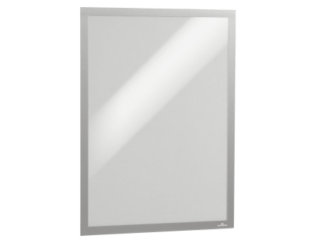 DURABLE Cadre info DURAFRAME POSTER, A2, argent