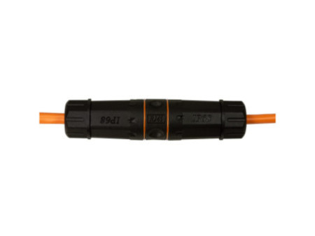 LogiLink Connecteur extérieur de câble, Cat.6A / Cat.7, noir