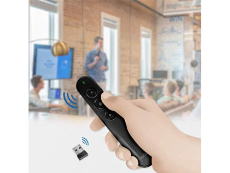 LogiLink Présentateur sans fil 2,4 GHz, sans câble, noir