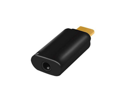 LogiLink Adaptateur audio - USB-C, noir
