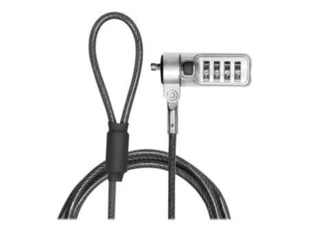 LogiLink Câble antivol pour ordinateur portable avec serrure