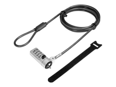 LogiLink Câble antivol pour ordinateur portable avec serrure