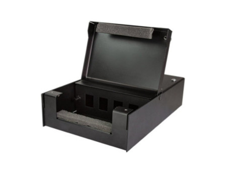 LogiLink Boîtier à point de consolidation, 4 ports, noir