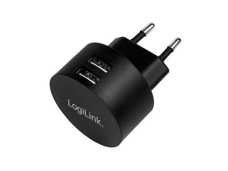 LogiLink Chargeur secteur USB pour Fast Charging, 2x USB