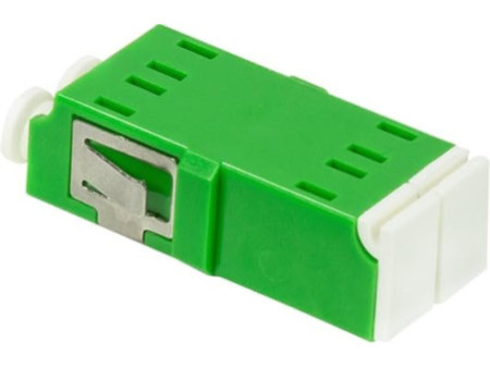 LogiLink Coupleur à fibre optique, LC duplex/APC, vert