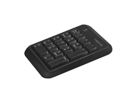 LogiLink Pavé numérique BT V5.1, plastique, noir
