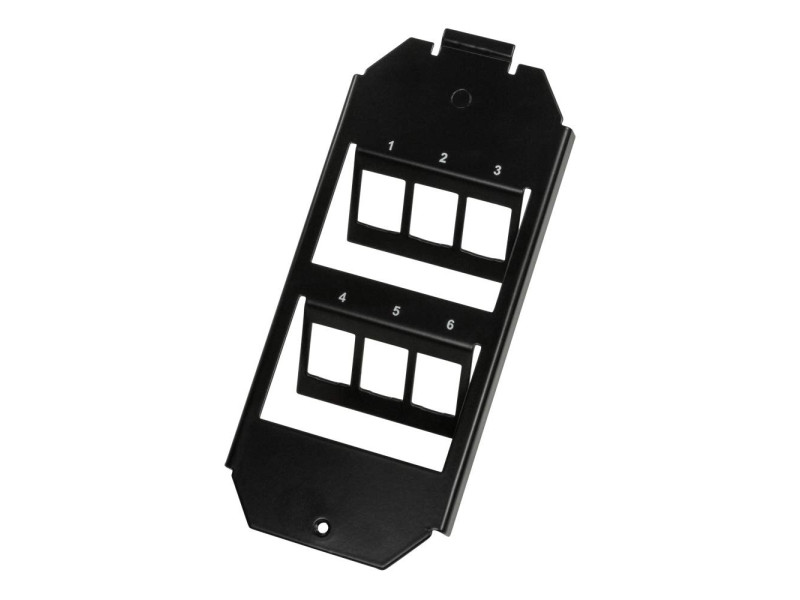 LogiLink Support triple dans le sol pour 6 embases Keystone