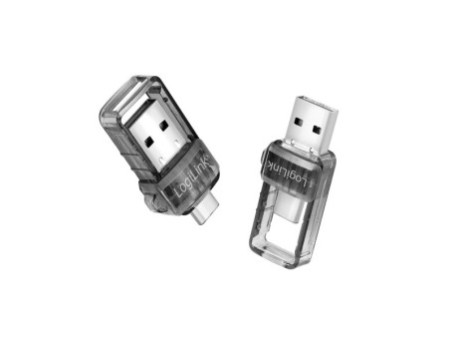 LogiLink Adaptateur USB 3.2 - Bluetooth 5.0, transparent