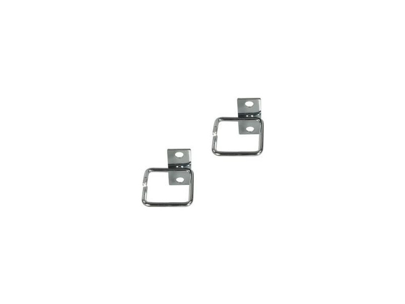LogiLink Kit support de câbles, acier, 40 x 40 mm, galvanisé