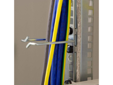 LogiLink Kit support de câbles, acier, 40 x 80 mm, galvanisé