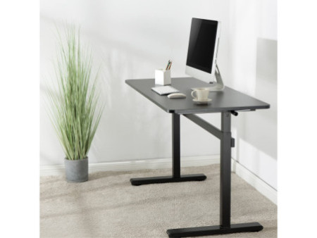 LogiLink Bureau assis-debout, (L)1.400 mm, noir